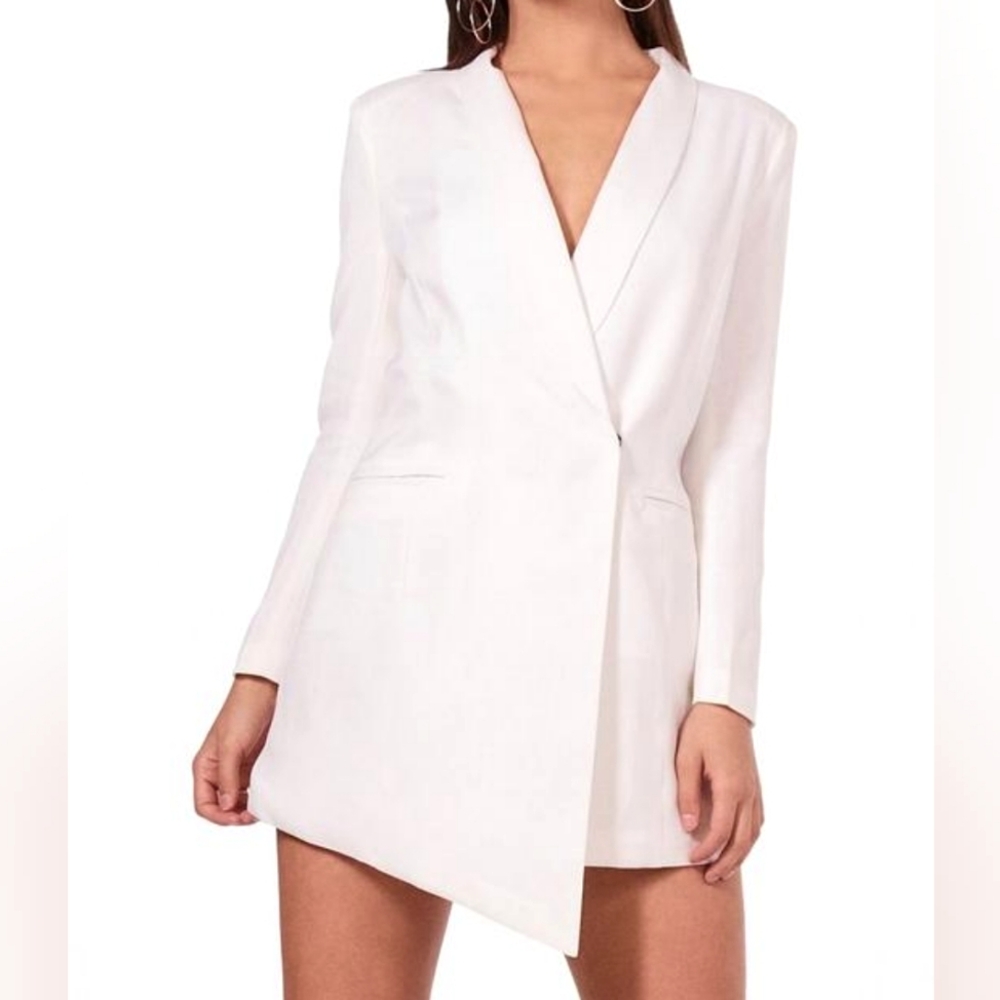 Asymmetric Blazer Dress Boohoo NWT